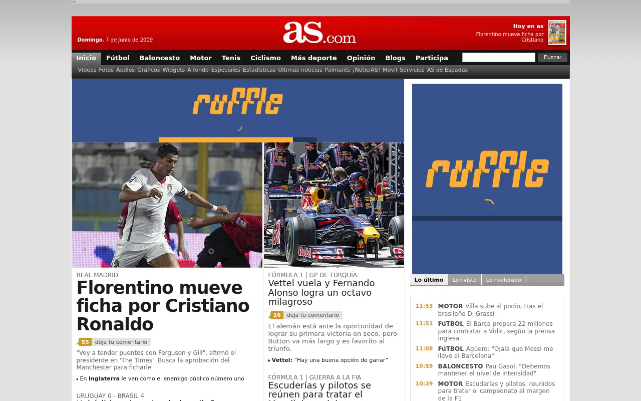 as.com on June 7, 2009