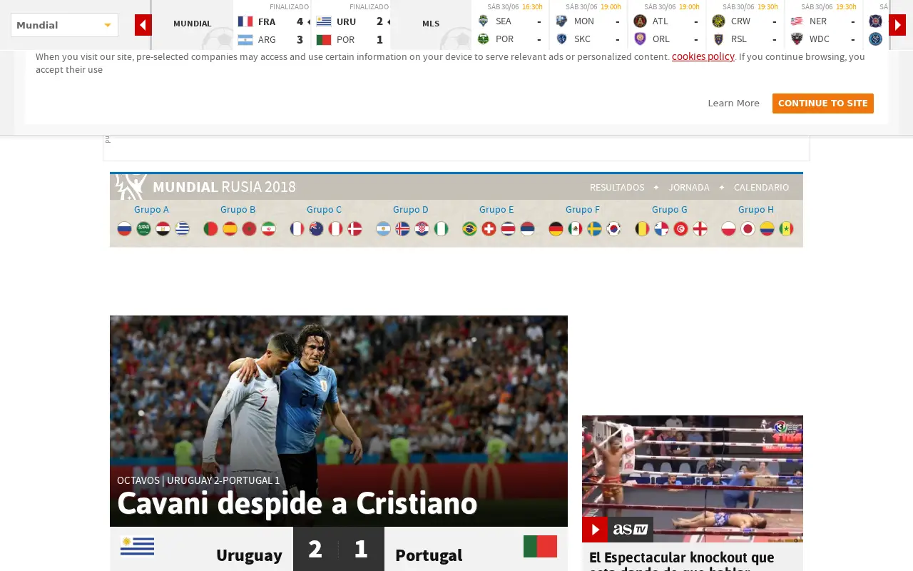 as.com on June 30, 2018