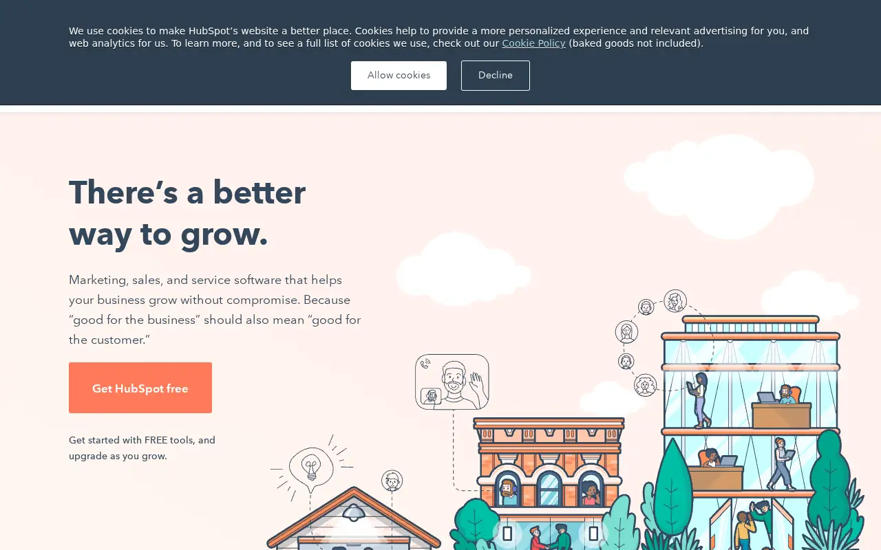 hubspot.com in 2020