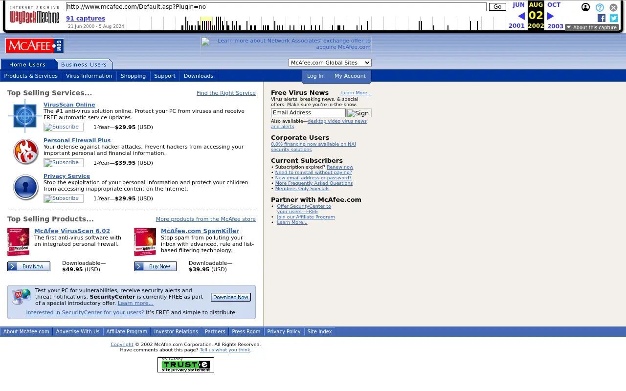 mcafee.com in 2002