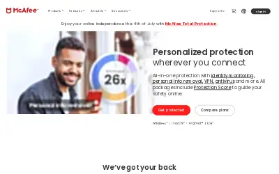 mcafee.com in 2022