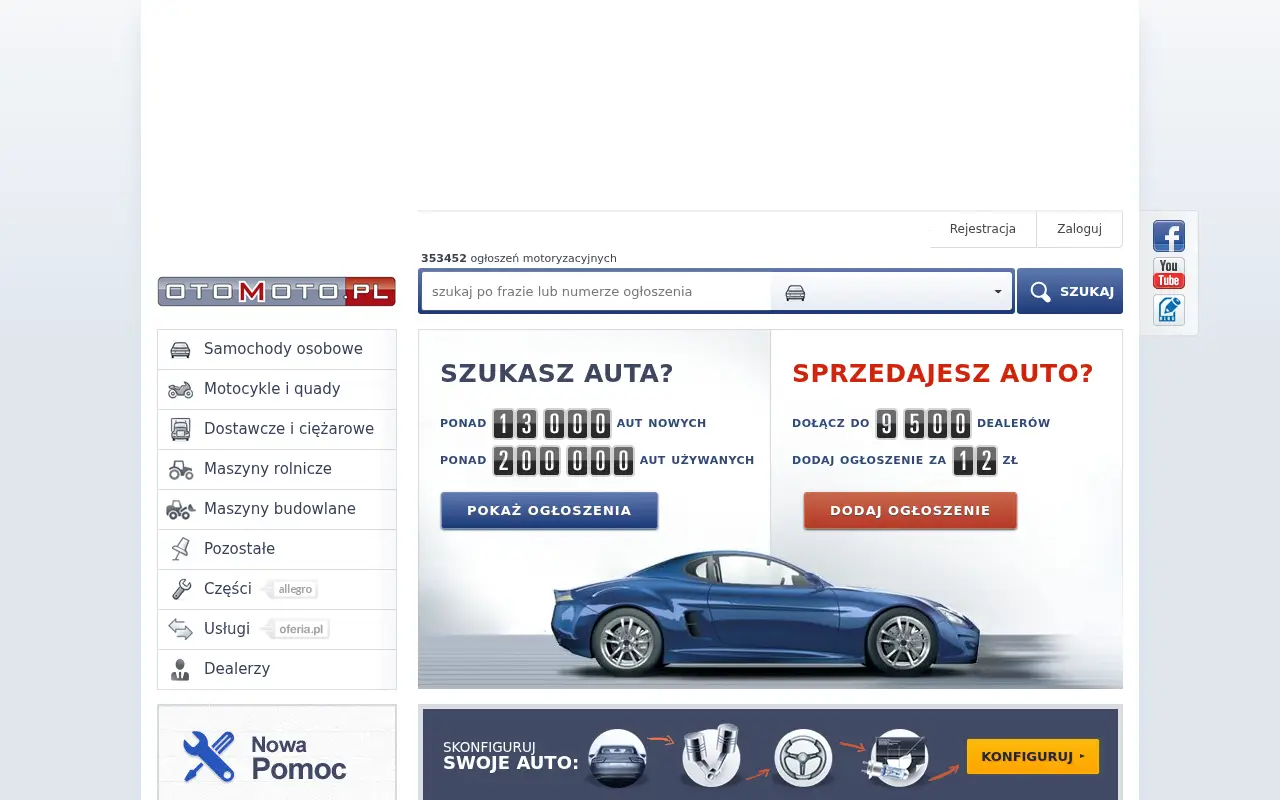 otomoto.pl in 2013