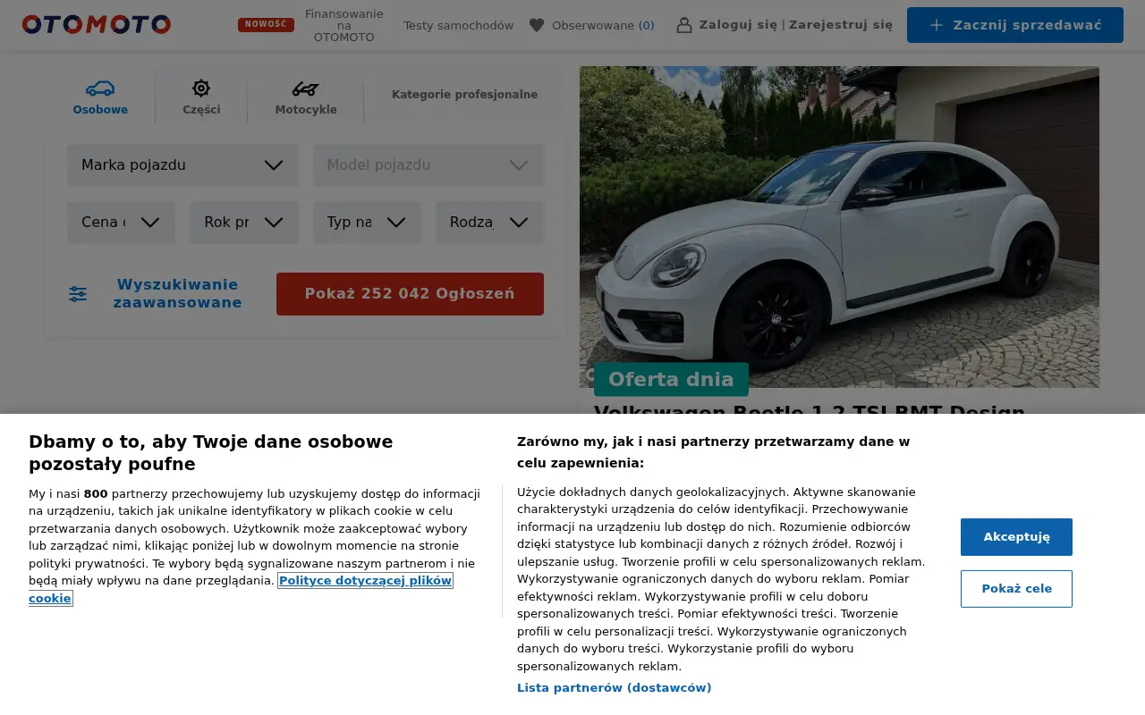 otomoto.pl in 2024