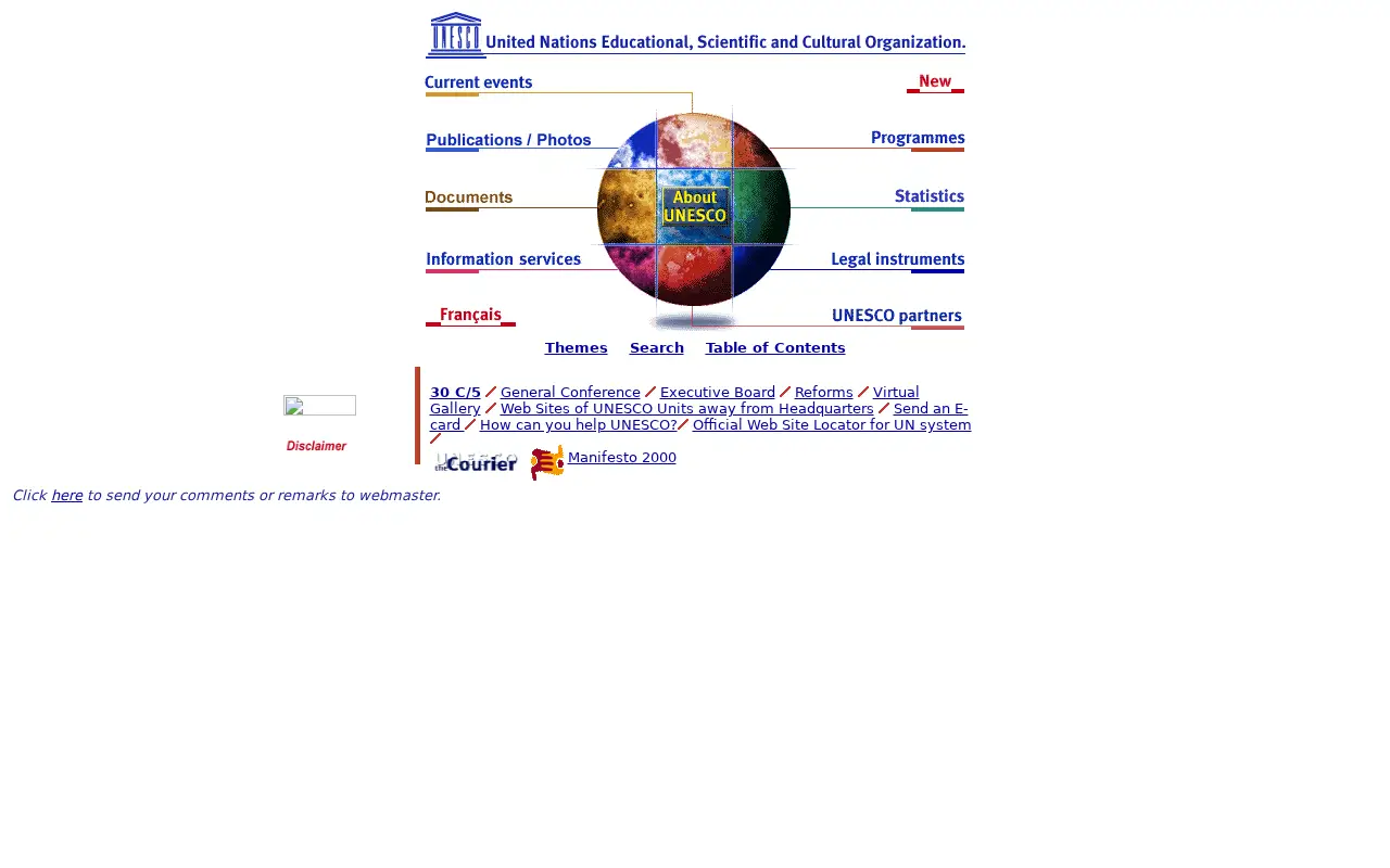 unesco.org in 1999