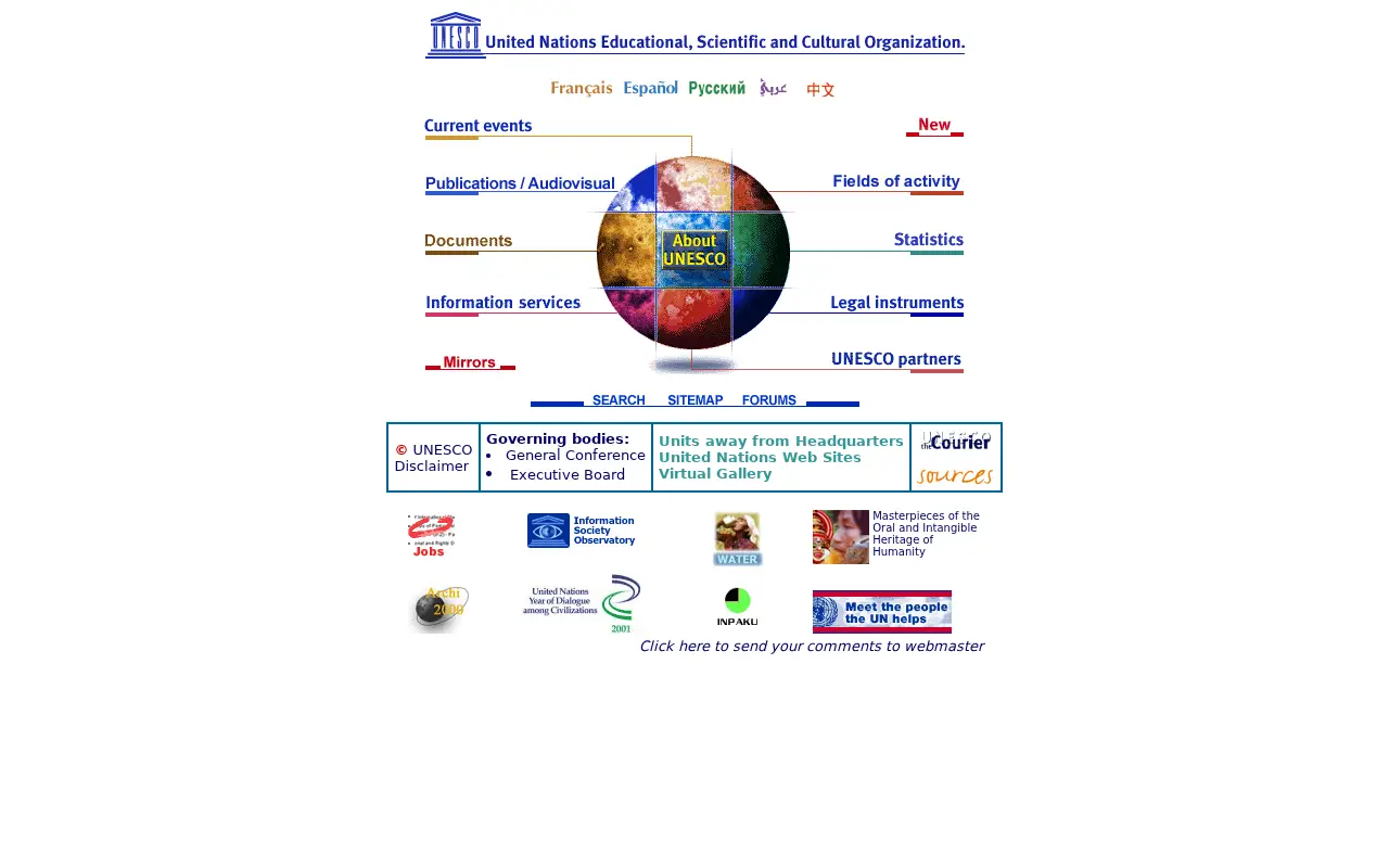 unesco.org in 2001