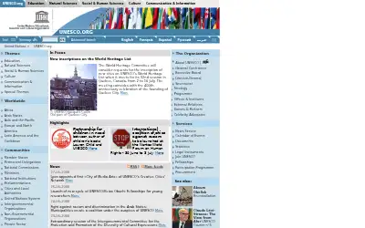 unesco.org in 2008