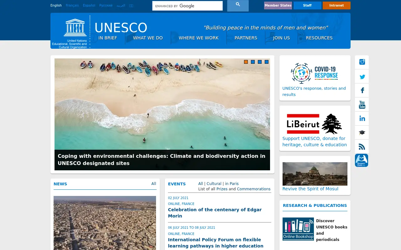 unesco.org in 2021