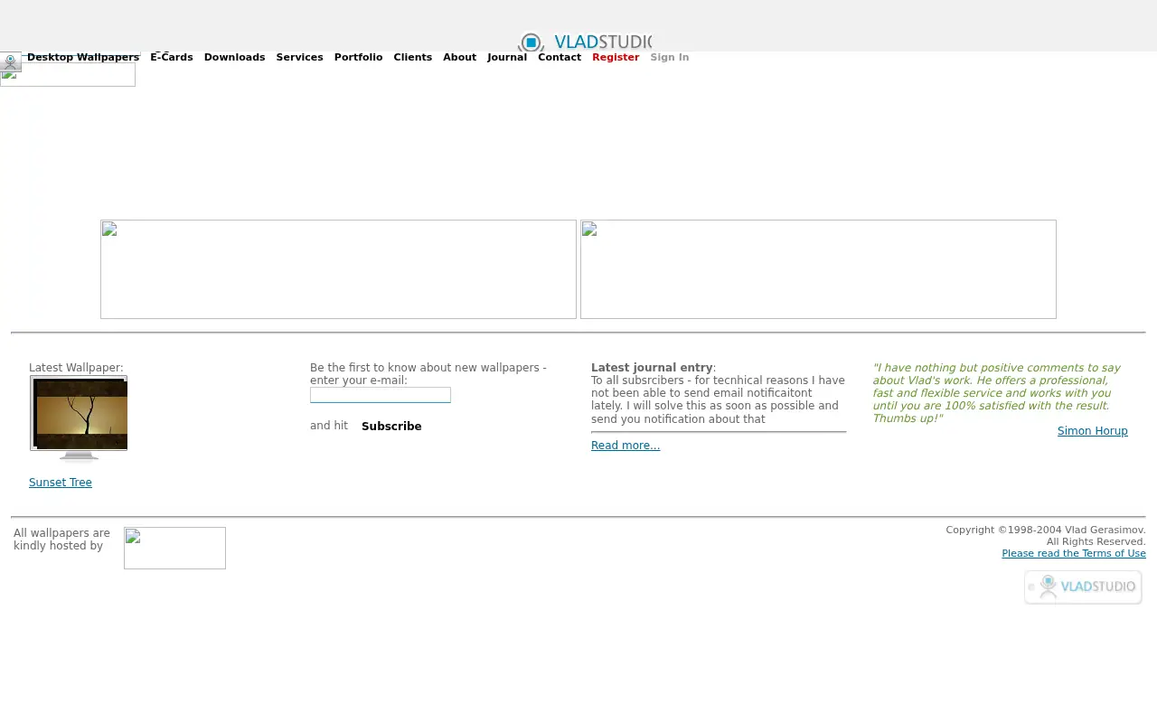 vladstudio.com in 2004