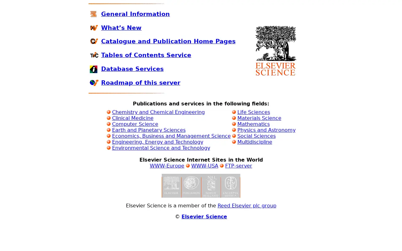 elsevier.com on June 5, 1997