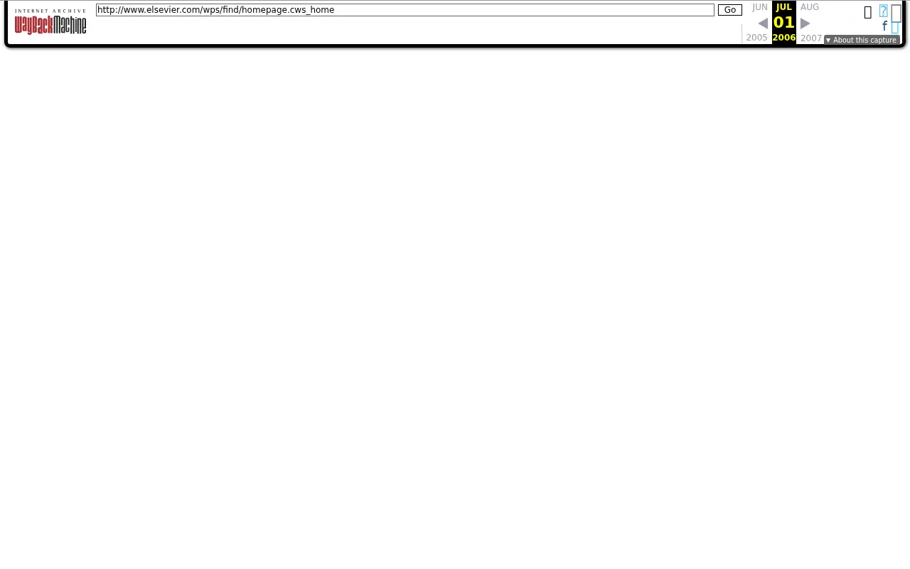 elsevier.com on July 1, 2006