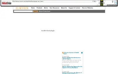 elsevier.com in 2010