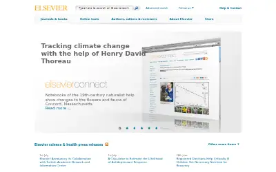 elsevier.com in 2013