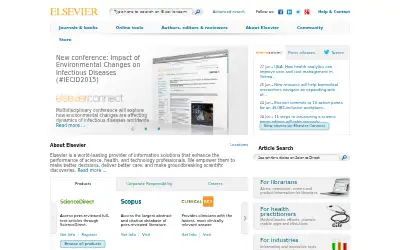 elsevier.com in 2014
