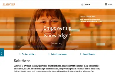 elsevier.com in 2015