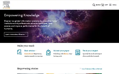 elsevier.com in 2018