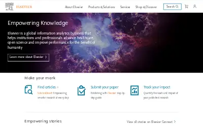 elsevier.com in 2019