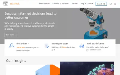 elsevier.com in 2021