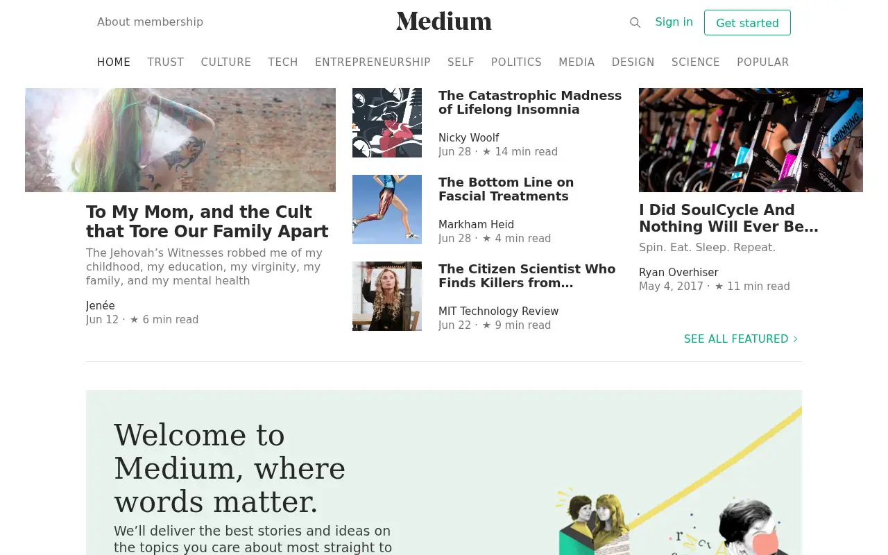 medium.com in 2018