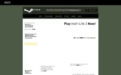 steampowered.com in 2005
