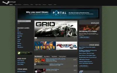 steampowered.com in 2008
