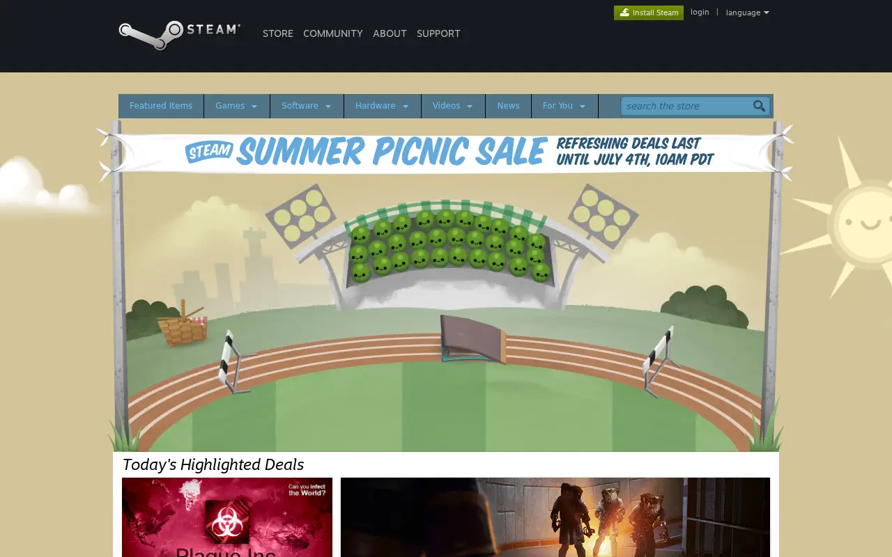 steampowered.com in 2016