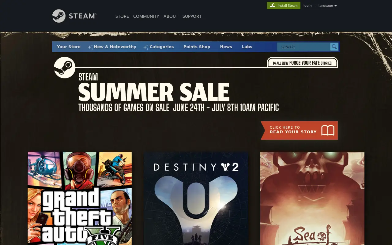 steampowered.com in 2021