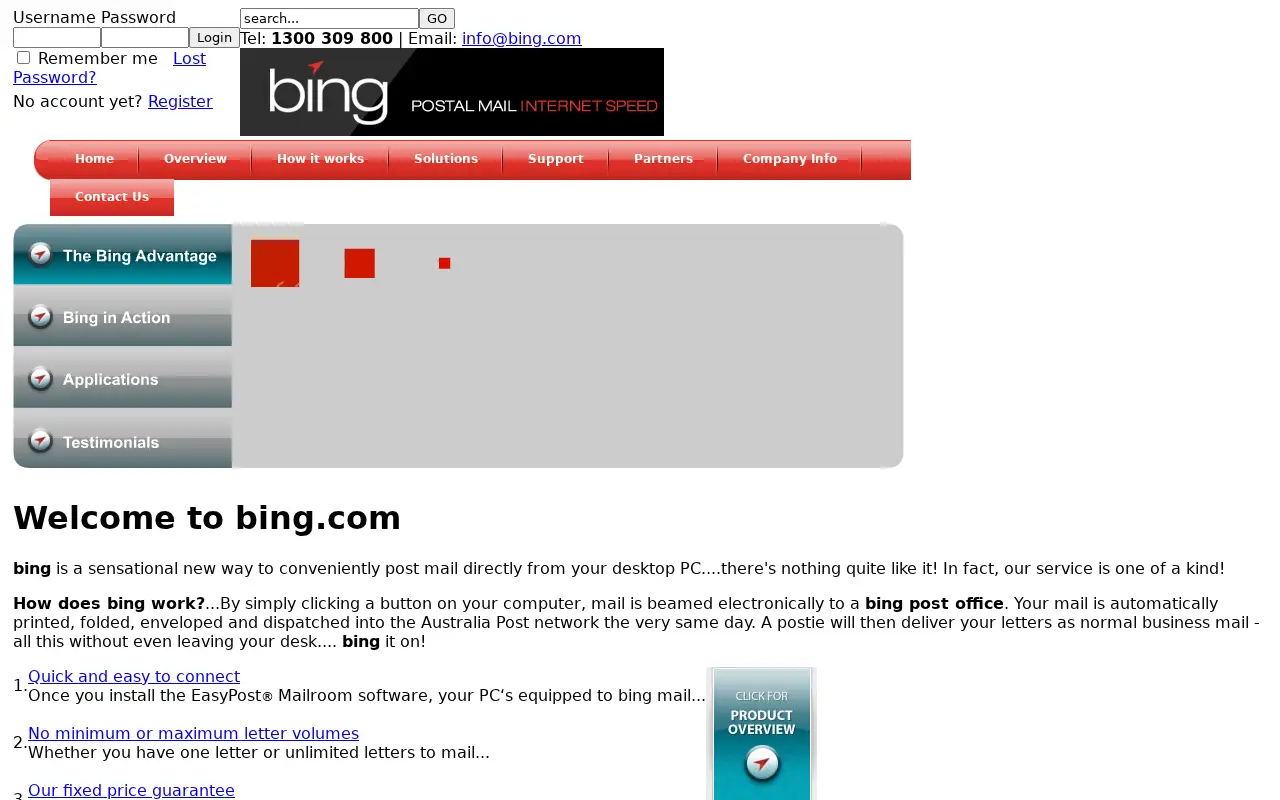 bing.com in 2008