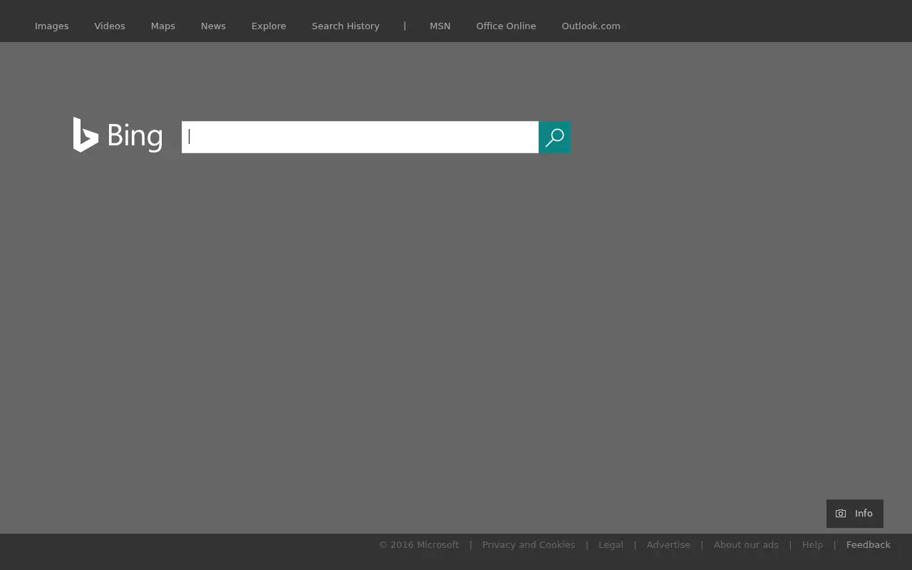 bing.com in 2016