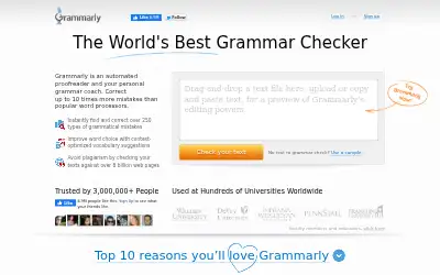 grammarly.com in 2013
