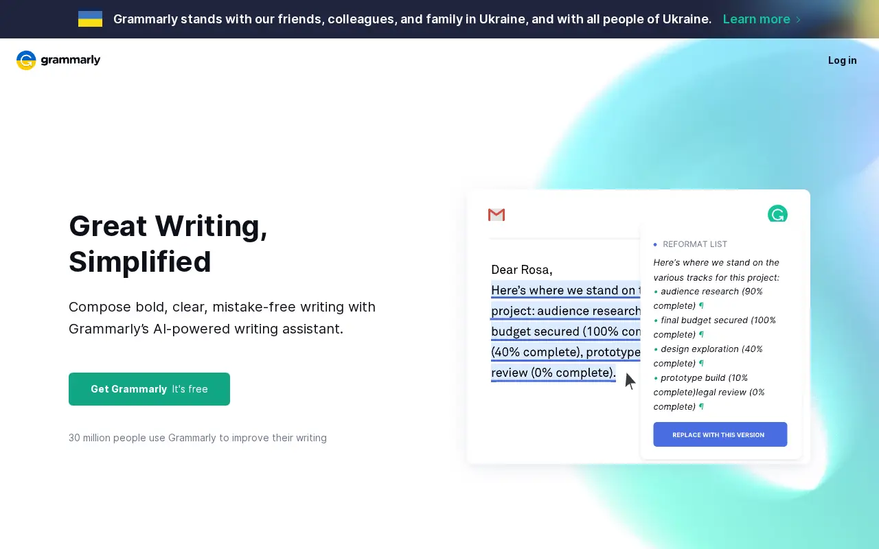 grammarly.com in 2022