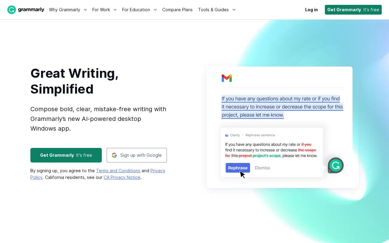 grammarly.com in 2023
