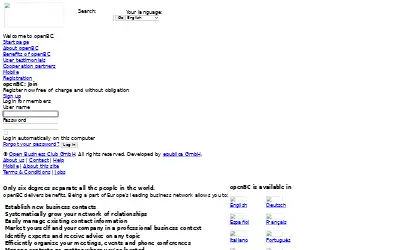 xing.com in 2005