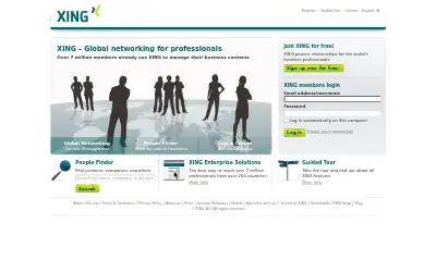 xing.com in 2009