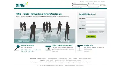 xing.com in 2010
