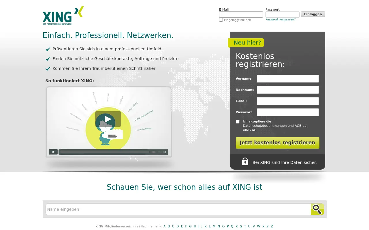 xing.com on July 1, 2012