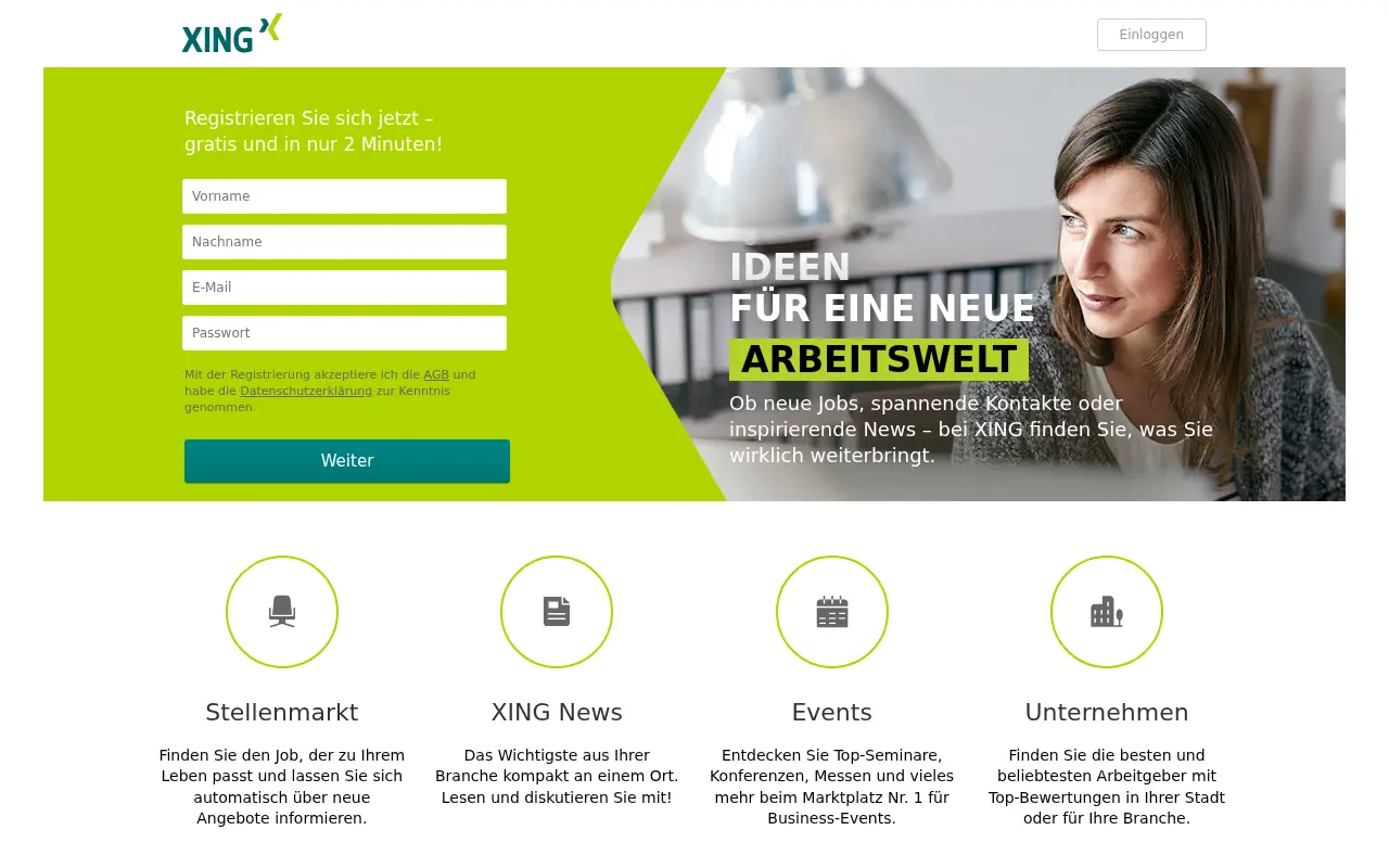 xing.com in 2019