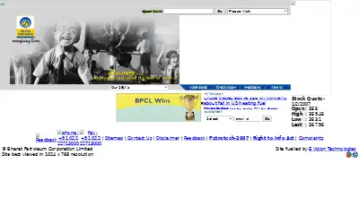 bpcl.in in 2007