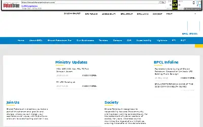 bpcl.in in 2018