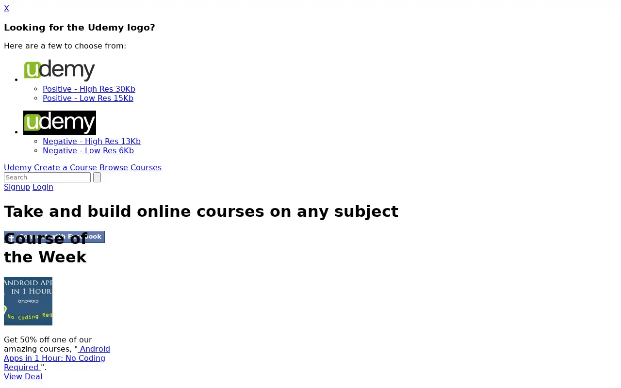 udemy.com in 2012