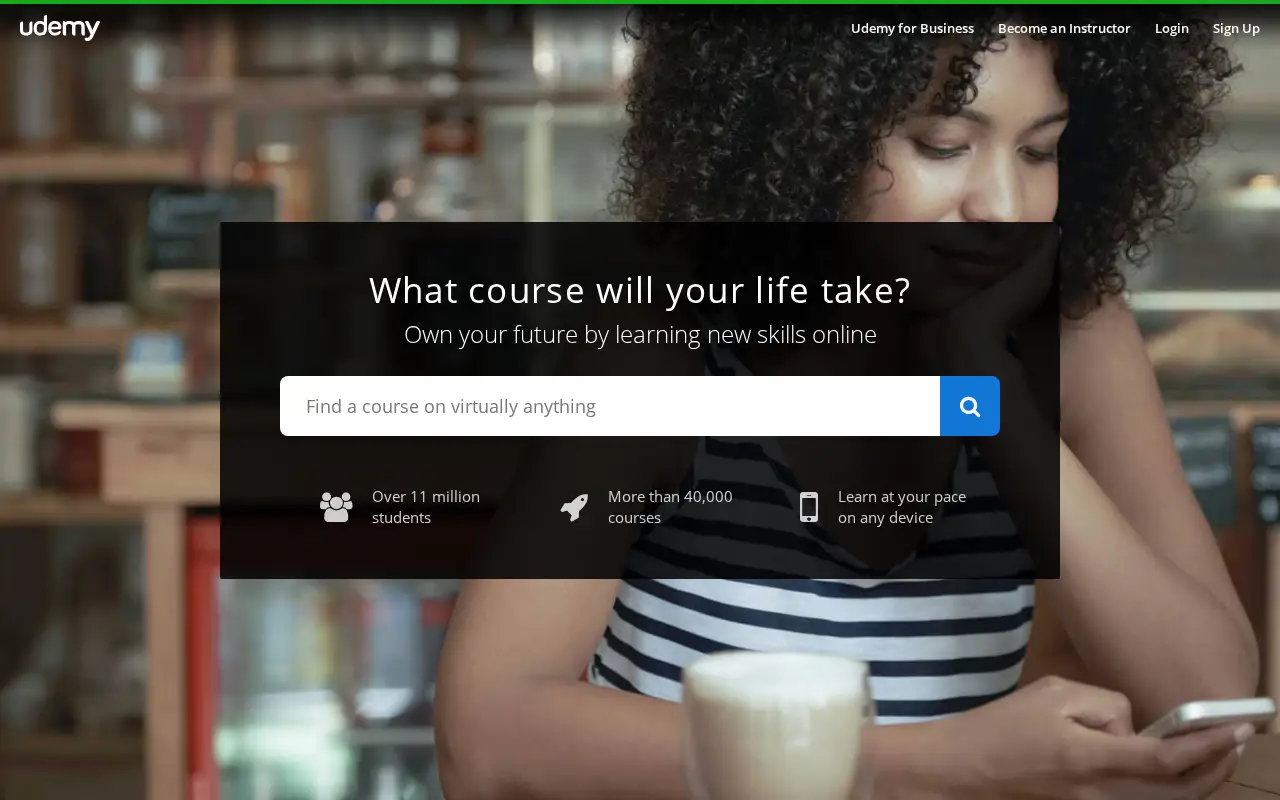 udemy.com in 2016