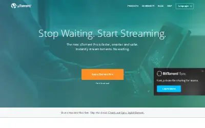 utorrent.com in 2015