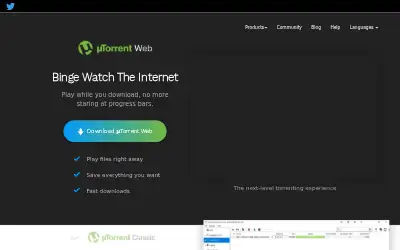utorrent.com in 2019