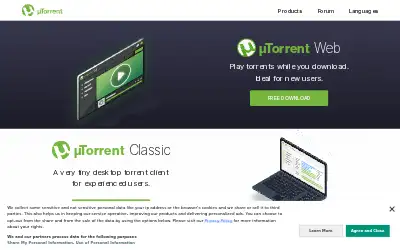 utorrent.com in 2025
