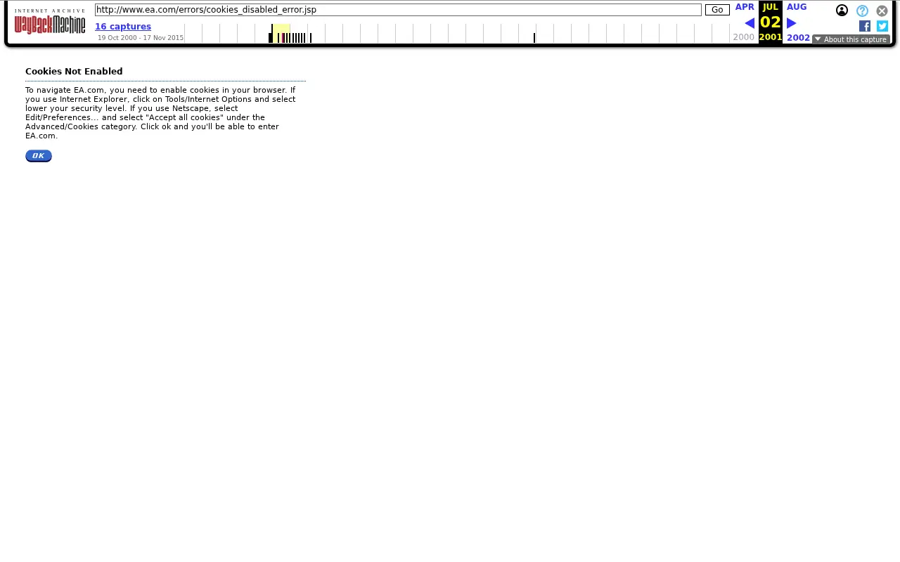 ea.com in 2001