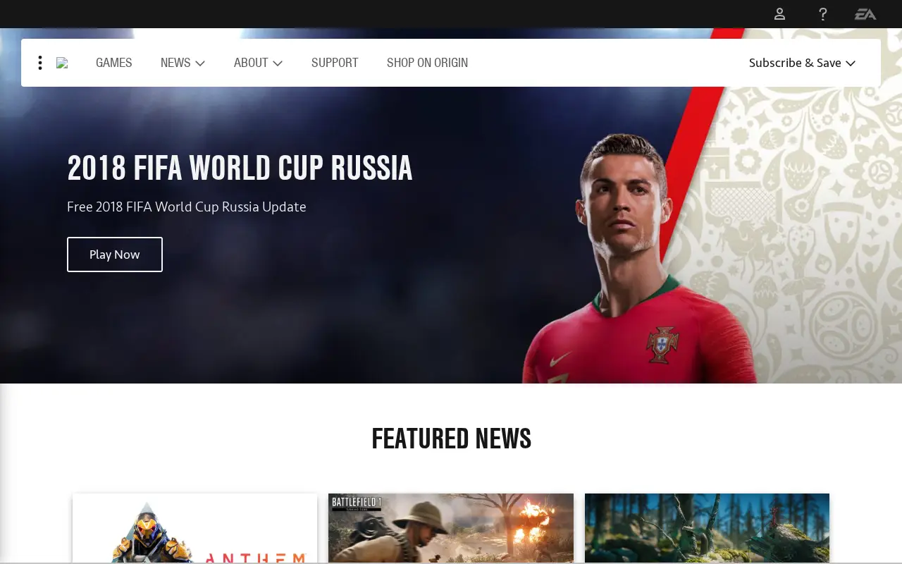 ea.com on July 1, 2018