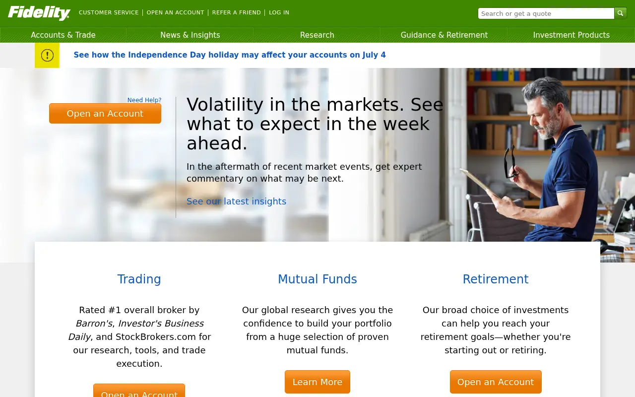 fidelity.com in 2016