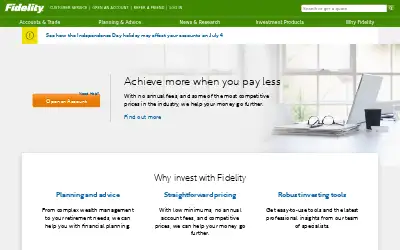 fidelity.com in 2017