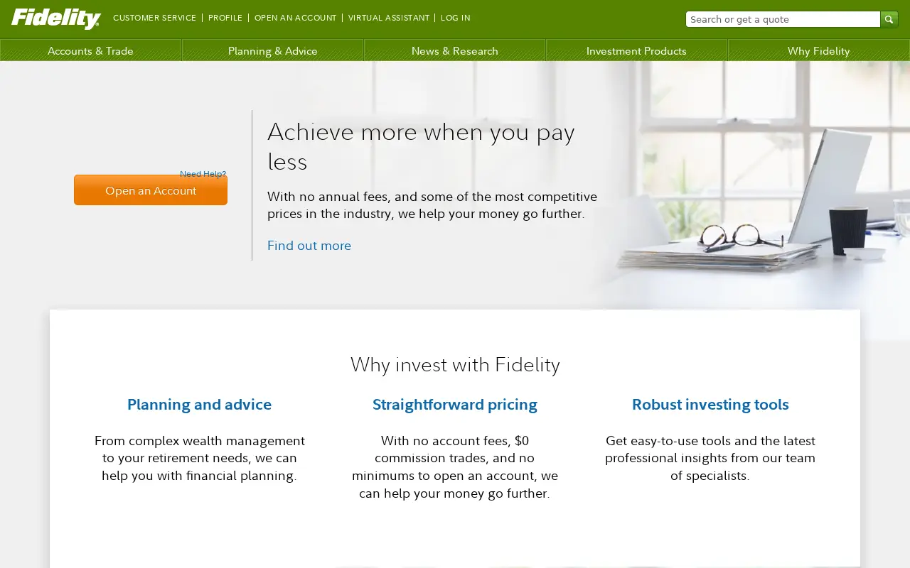 fidelity.com in 2021