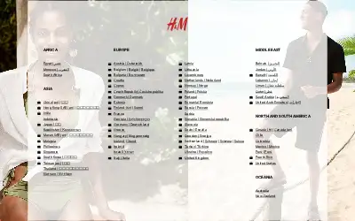 hm.com in 2018