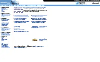 microsoft.com in 1999